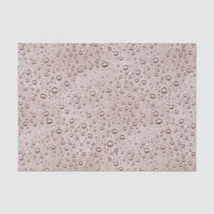 Sepia-Wassertropfen Seidenpapier