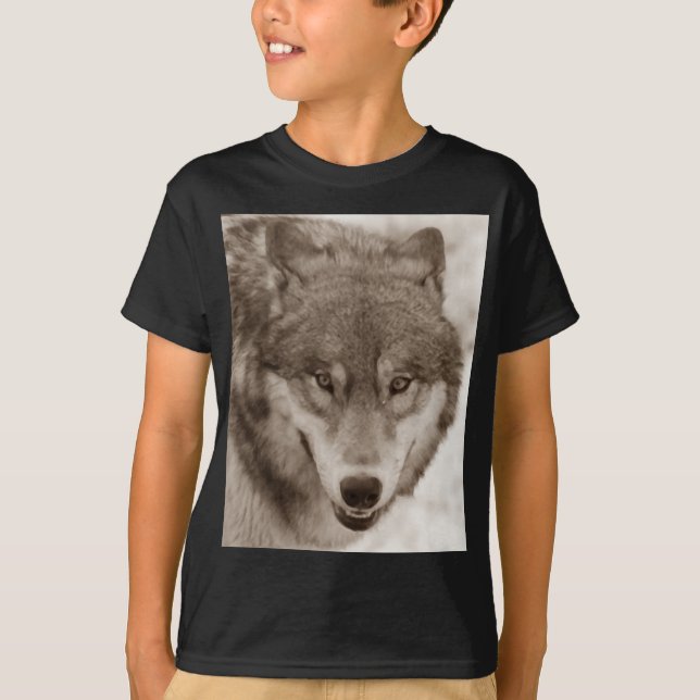 Sepia Wolf T-Shirt (Vorderseite)