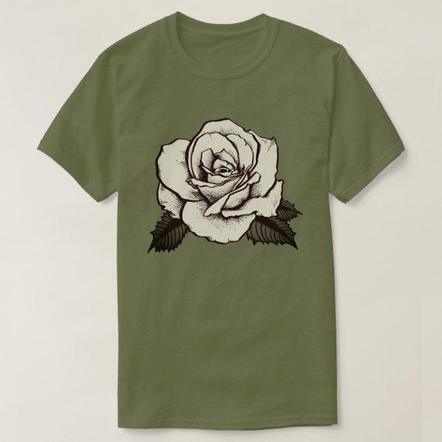 sepianische Rose T-Shirt (Design vorne)