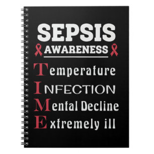 Sepsis Awareness T.I.M.E. Guide Notizblock