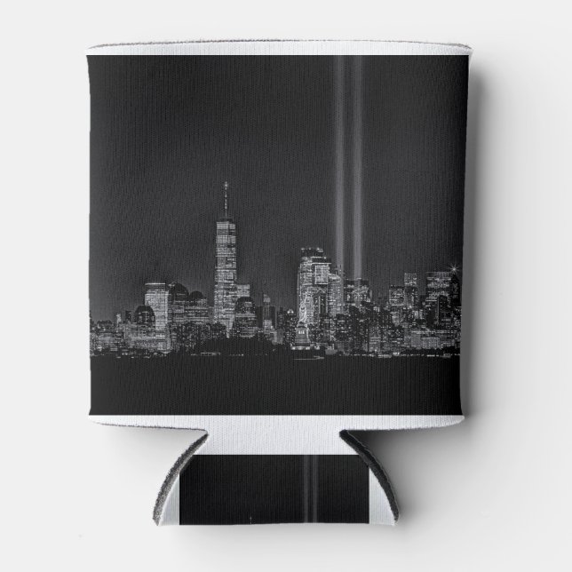 sept 11 Tribute in Lichtern NYC Dosenkühler (Vorderseite)