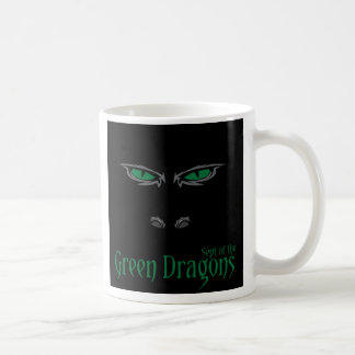 Sept. des grünen Drachen Kaffeetasse