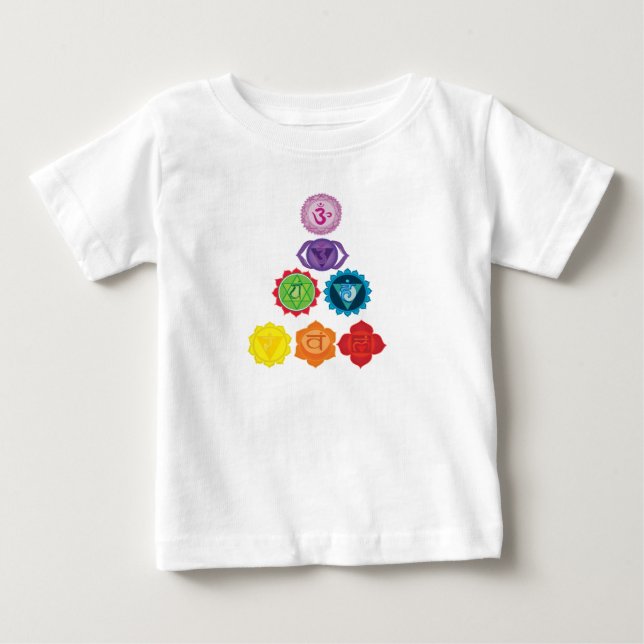 Sept enfants de chakra Yoga Sweat - shirt à capuch (Devant)