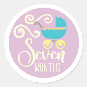 Sept Mois Autocollants