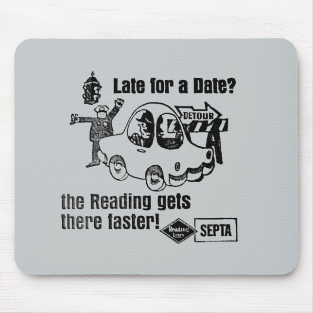 Septa Reading Lines Service Mousepad (Vorne)