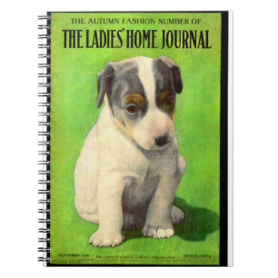 September 1906 Ladies Home Journal Cover-Hund Notizblock