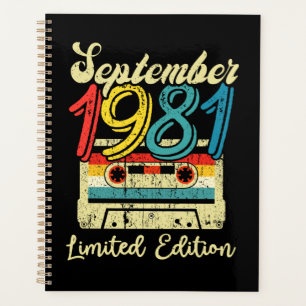 September 1981 Glückwunsch zum 40. Geburtstag Planer