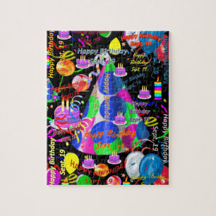 September, 19 Geburtstag Jigsaw Puzzle