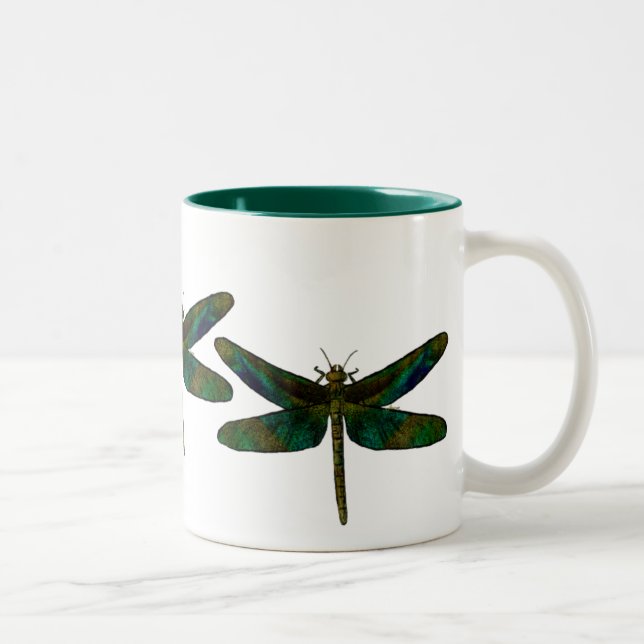 September-Flügel-Tasse Zweifarbige Tasse (Rechts)