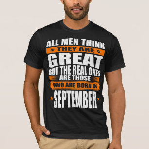 September-Geburtstag T-Shirt