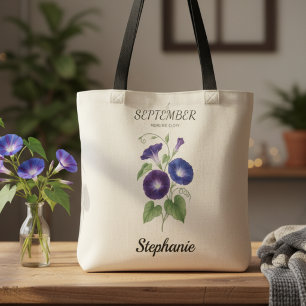September Geburtstagsgeschenk Geburtsblume Prunkwi Tasche