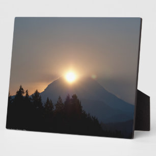 September Sunrise Fotoplatte