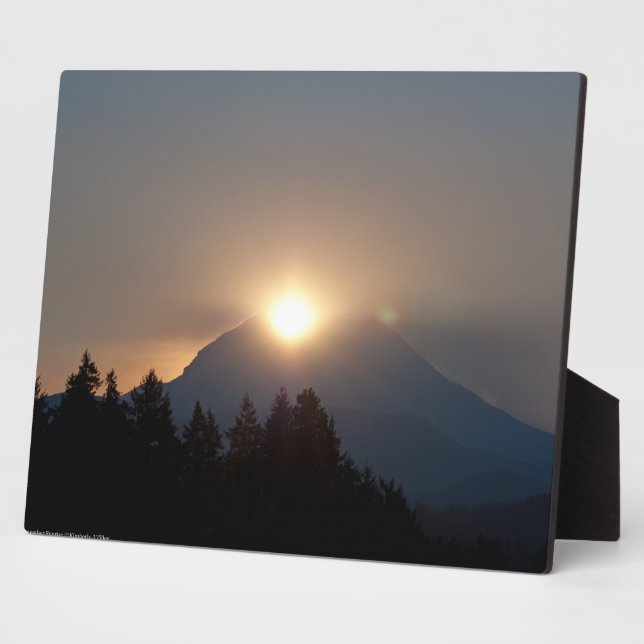 September Sunrise Fotoplatte (Seite)