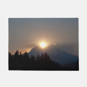 September Sunrise Fußmatte