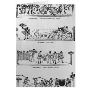 Septembre, octobre, novembre et décembre