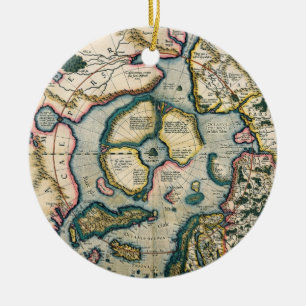 Septentrionalium terrarum descriptio, Karte des A Keramikornament