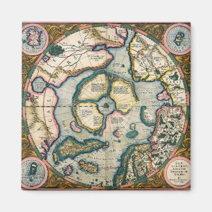 Septentrionalium terrarum descriptio, Karte des A Magnet