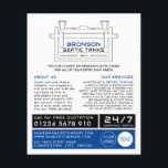 Septic Tank, Septic Company, Septic Engineer Flyer<br><div class="desc">Septic Tank,  Septic Company,  septische Ingenieur Werbe-Flyer durch den Business Card Store.</div>