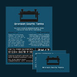 Septic Tank, Septic Company, Septic Engineer Flyer<br><div class="desc">Septic Tank,  Septic Company,  septische Ingenieur Werbe-Flyer durch den Business Card Store.</div>