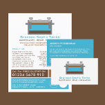Septic Tank, Septic Company, Septic Engineer Flyer<br><div class="desc">Septic Tank,  Septic Company,  septische Ingenieur Werbe-Flyer durch den Business Card Store.</div>