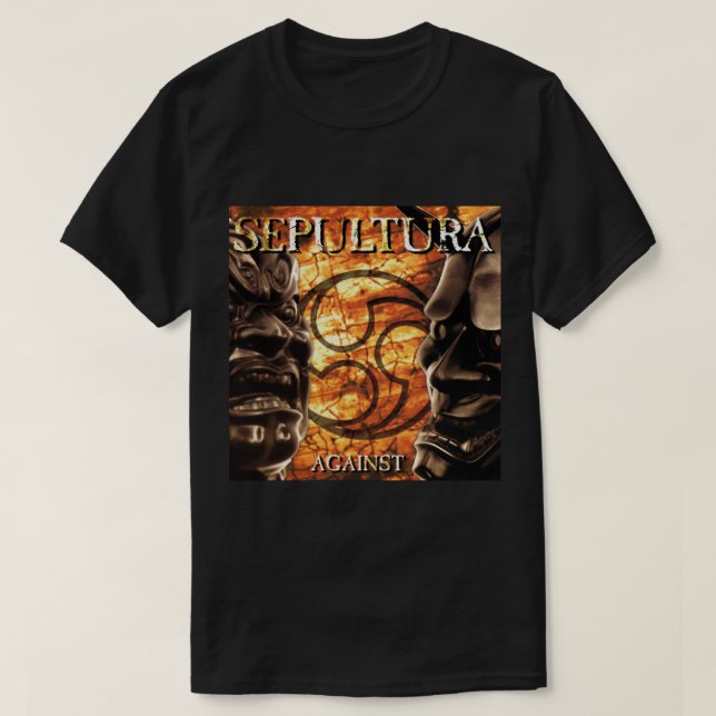 Sepultura gegen klassische T - Shirt Copy (Design vorne)