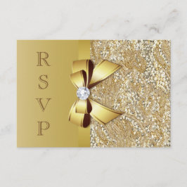 Séquences d'or Faux et RSVP Bow