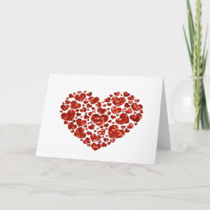 Sequenzer-Valentinstag Feiertagskarte