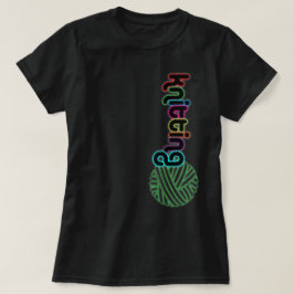 Sequin Glow Knitting T-Shirt
