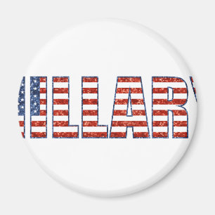 sequin hillary magnet