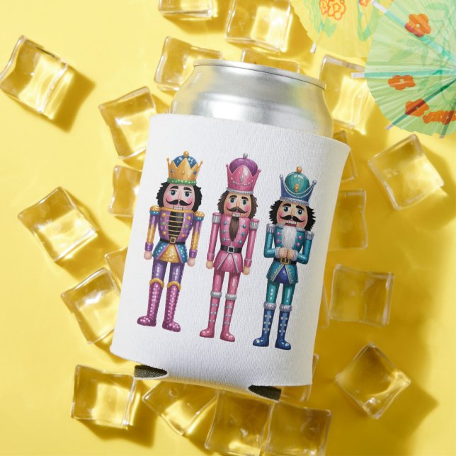Sequin Nutcracker Christmas Family Preppy Xmas Dosenkühler (In Situ Sommer)