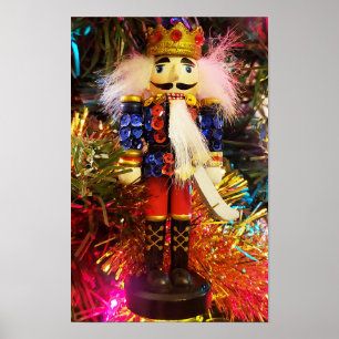 Sequin Nutcracker Soldatenschmuck Poster