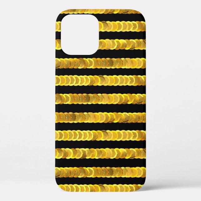 Sequins Muster, Perlen, Rhinestone, 3D Mode. Case-Mate iPhone Hülle (Rückseite)