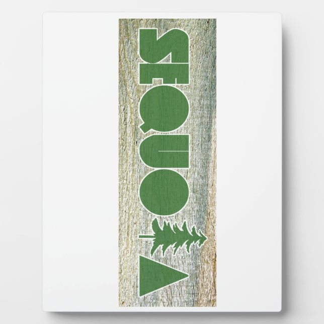 Sequoia Fotoplatte (Vorderseite)