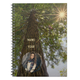 Sequoia mit Sunburst Personal Notebook Notizblock