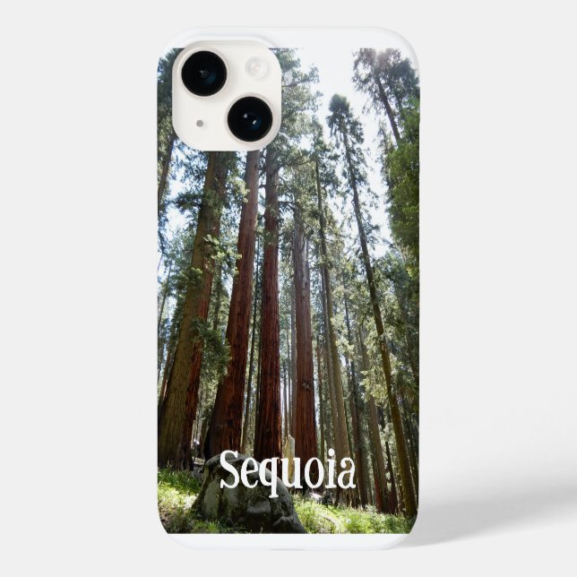 Sequoia National Forest iPhone 14 Coque (Verso)