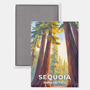 Sequoia National Park   Kalifornien Reise Magnet