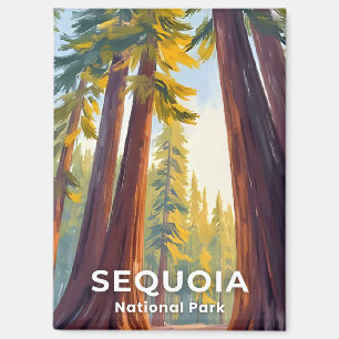 Sequoia National Park   Kalifornien Reise Magnet