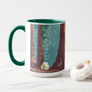 Sequoia National Park Zelt Camping Tasse