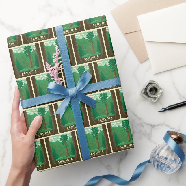 Sequoia-Nationalpark Geschenkpapier (Schenken)