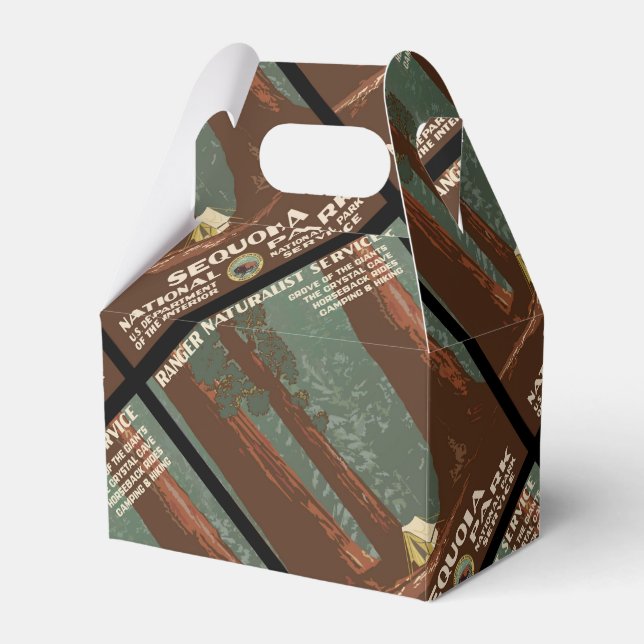 Sequoia-Nationalpark Geschenkschachtel (Vorderseite)