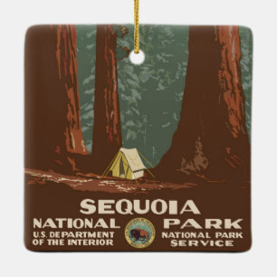 Sequoia-Nationalpark Keramikornament