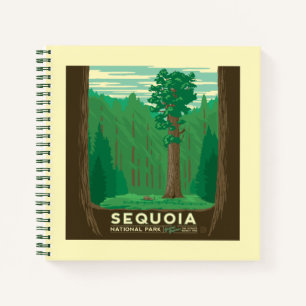 Sequoia-Nationalpark Notizbuch