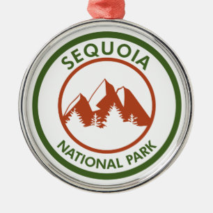 Sequoia-Nationalpark Ornament Aus Metall