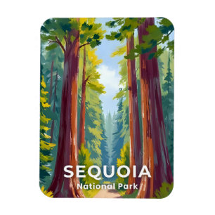 Sequoia-Nationalpark Reisen in Kalifornien Magnet