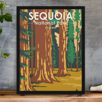 Sequoia Nationalpark Riesengebirge Sequoia Bäume V
