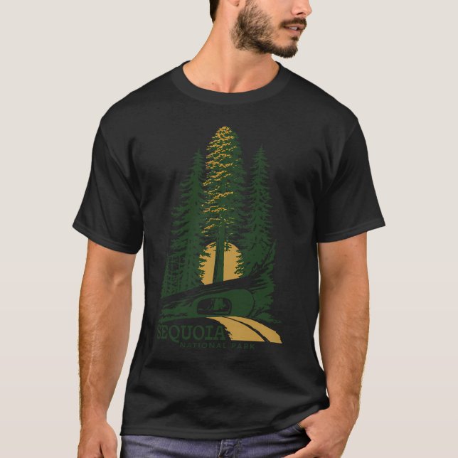 Sequoia-Nationalpark T-Shirt (Vorderseite)