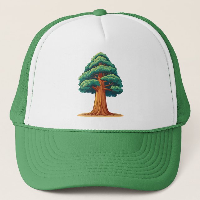 Sequoiadendron giganteum Baum Truckerkappe (Vorderseite)