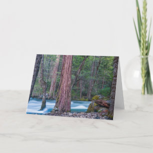 Sequoias & Merced River Yosemite National Park, CA Karte