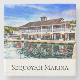 Sequoyah Marina Steinachterbahn Steinuntersetzer