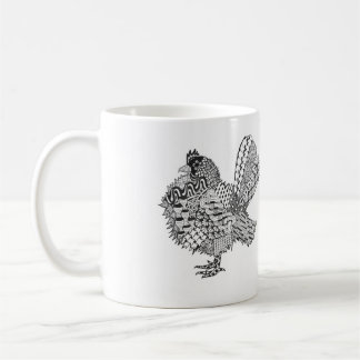 serama zischen HuhnKaffeetasse Kaffeetasse